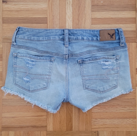 AE Denim Cut-Off Shorts - Picture 2 of 6